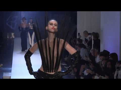 Jean Paul Gaultier’s "Le Smoking" inspired Fall/Winter 2018 Haute Couture show in Paris