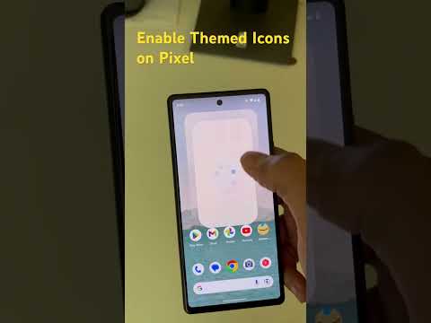 Google Pixel-Enable Themed Icons. NEW Look.