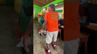 🇩🇲 Traditional Creole Dancing in Dominica Island Caribbean! #shorts