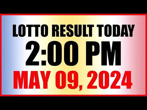 Lotto Result Today 2pm May 9, 2024 Swertres Ez2 Pcso