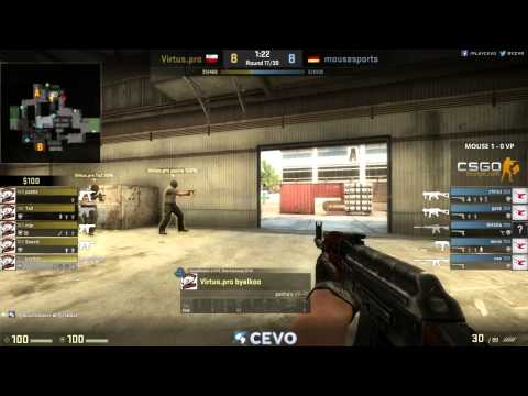 mousesports vs Virtus.pro Game 2 (CEVO-P CS:GO Season 7) - Dust & Launders