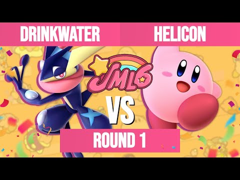 SDE | DrinkWater (Greninja, Kirby, Toon Link) vs Helicon (Kirby) - JMLeague6 Round 1