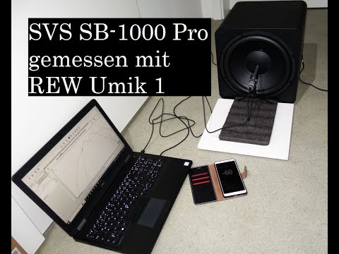 SVS SB-1000 Pro gemessen REW Umik 1