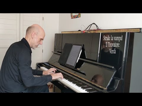 Stride la vampa - accompaniment - karaoke - Verdi - Il Trovatore