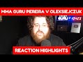 THE MMA GURU UFC 299 Michel Pereira v Michal Oleksiejczuk Fight Reaction Highlights