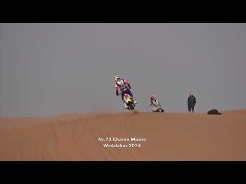 Nr.73 Charan Moore, HT Rally Raid Husqvarna Racing, We4dakar 2024