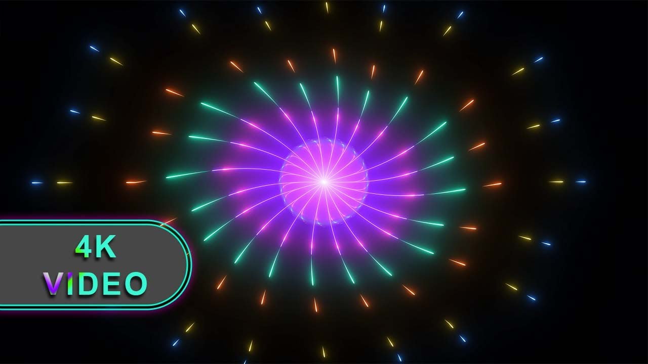 4K Neon Video | Screensaver Video In 4K | Ultra HD Neon Video | 4K Background Video | #4KScreen