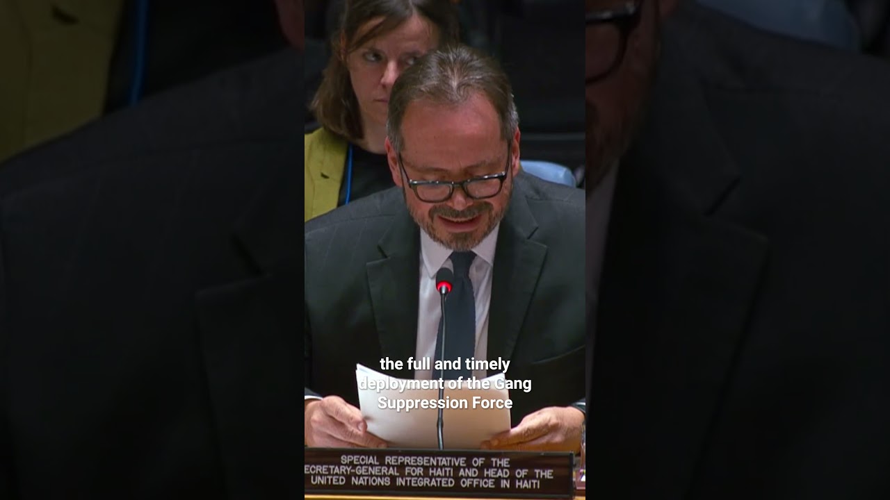 UN Security Council briefs on Haiti