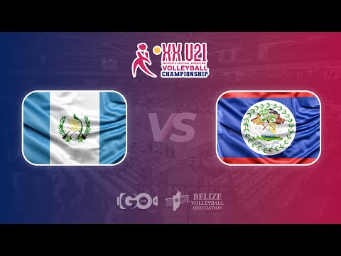 GUA vs BIZ - XX U-21 Women’s Central American Volleyball Championship