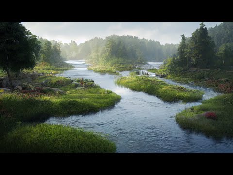 Die Moldau von Bedřich Smetana (1824-1884) animierte Bilder zur Musik