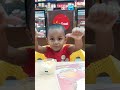 Cute Baby Eating Egg Pudding Shorts