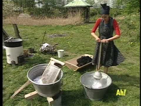 Wissen macht Ah!: Wie hat man vor 100 Jahren Wäsche gewaschen?