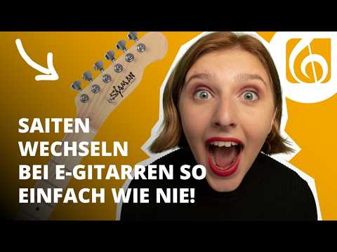 Saitenwechsel bei E-Gitarren - leicht gemacht!