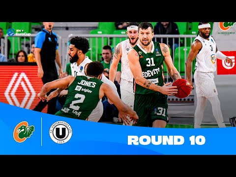 Cedevita prevailes in a RUN & GUN match with Cluj! | Round 10 Highlights | 2024-25 BKT EuroCup