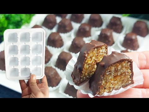 Only 3 ingredients!No oven!No sugar!No special molds! Perfect for parties and gifts