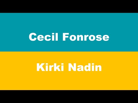 Cecil Fonrose - Kirki Nadin (Chutney)