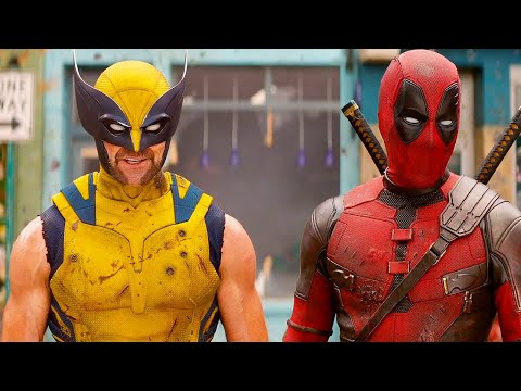 Deadpool Corps Fight Scene - Wolverine Mask - Deadpool & Wolverine (2024) Movie Clip HD