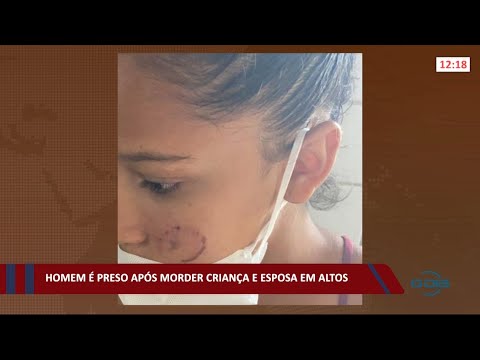 Homem é preso após morder criança e esposa em Altos 15 04 2021