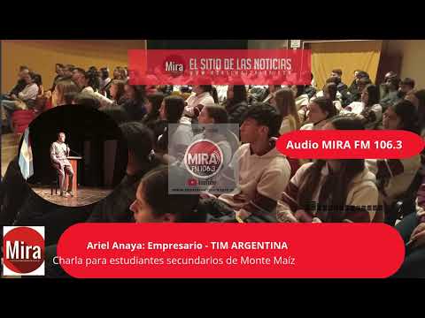 Ariel Anaya: Empresario de Monte Maiz (TIM ARGENTINA)