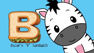 Sesame Street Song: Oscar&#39;s  B Sandwich with Lyrics | Fun Kids Sing-Along