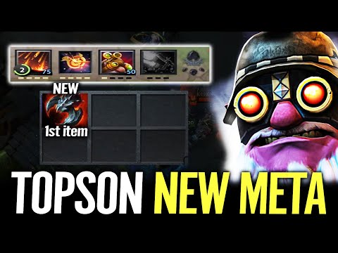 When Sniper All In MAX Health - Topson Mid 1st item Satanic