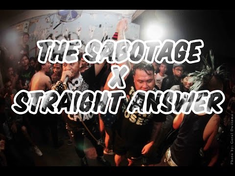 THE SABOTAGE feat. Aca - Hantam Prasangka Buruk (Straight Answer cover)