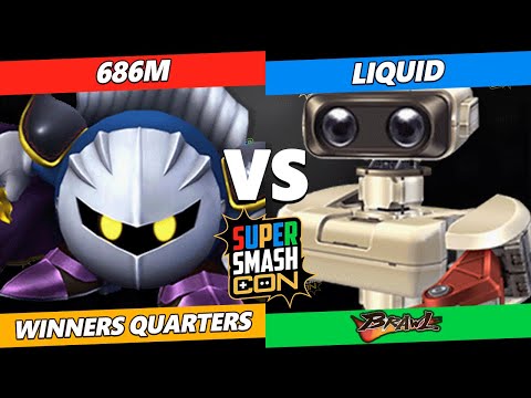 SSC 2022 Winners Quarters  - 686M (Meta Knight) Vs. Liquid | Chia (R.O.B.) Smash Brawl Tournament