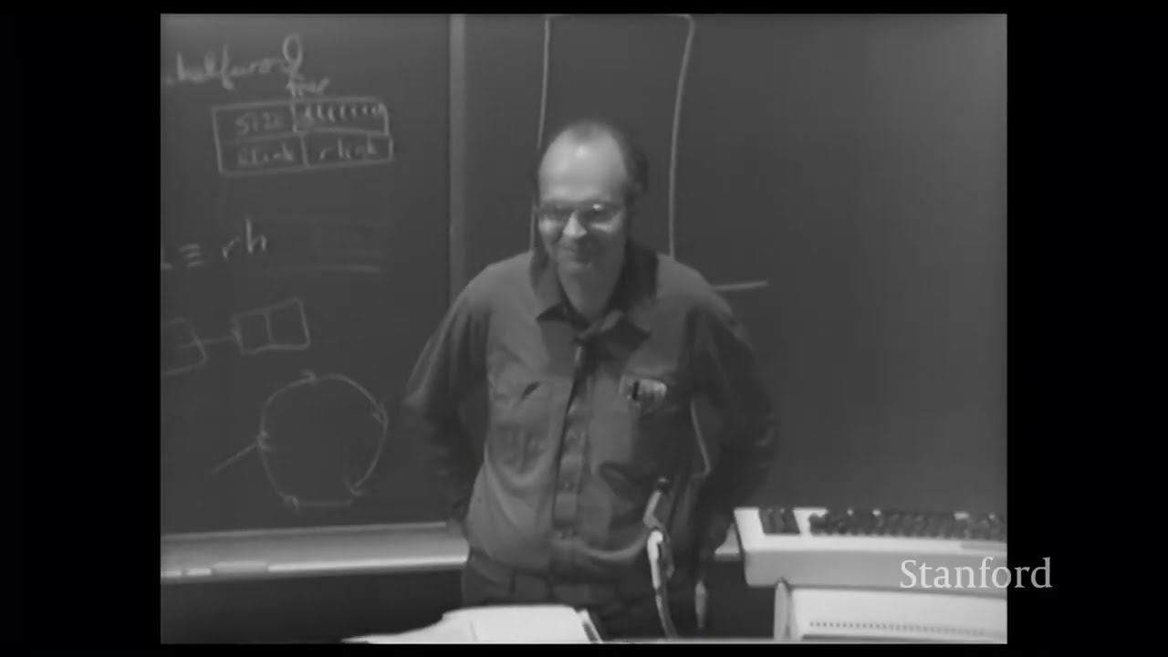 Stanford Lecture: The Internal Details of TeX82 - Session 4 (July 28, 1982)
