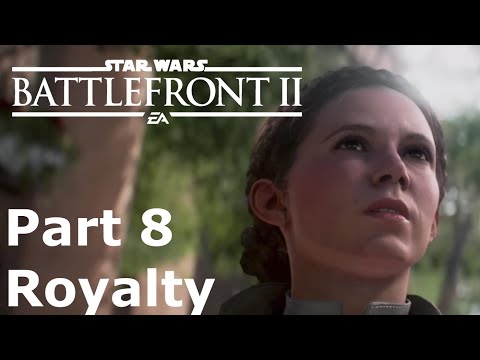 STAR WARS BATTLEFRONT 2 PS5 Walkthrough Gameplay Part 8 Campaign Mission - Royalty