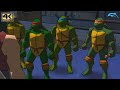 Teenage Mutant Ninja Turtles Gamecube Gameplay 4K 2160p DOLPHIN
