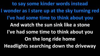 Patty Griffin - Long Ride Home KARAOKE
