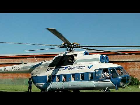 Mi-8  Baltic Airlines Take off in Saint Petersburg