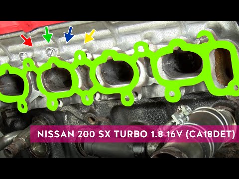 NISSAN 200 SX TURBO 1 8 16V (CA18DET) - Montaje motor | Engine assembly