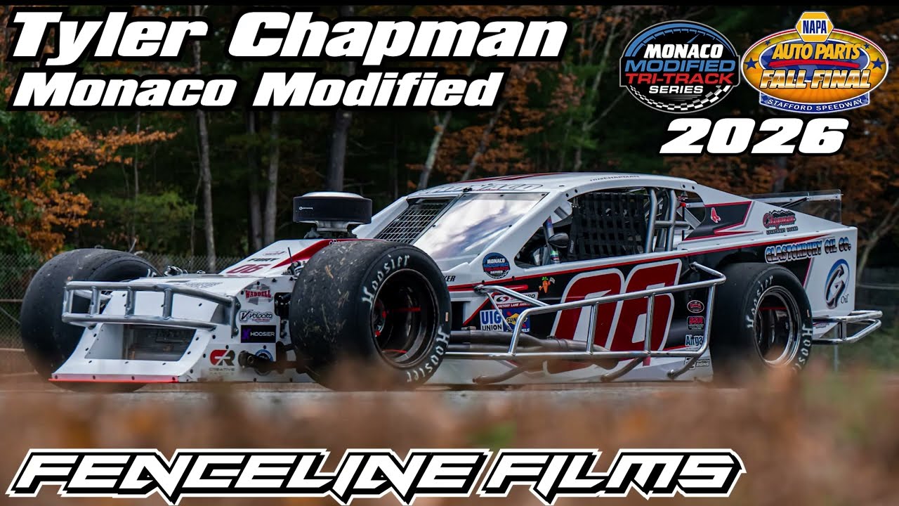 Tyler Chapman Monaco Tri Track Modified Napa Auto Parts Fall Final Stafford Speedway 2026