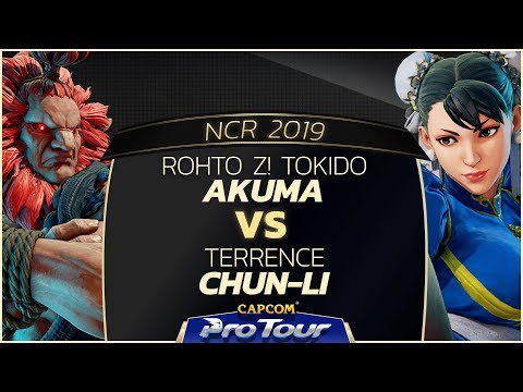 ROHTO ZI Tokido (Akuma) vs Terrence (Chun-Li) - NCR 2019 - Day 1 Pools - CPT 2019