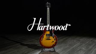Video thumbnail for Hartwood Revival Semi Acoustic Guitar, Sunburst | Gear4music demo by Gear4music Guitars