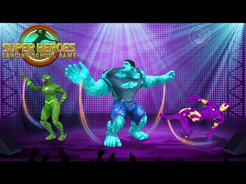 Superheroes Dancing School Game Video