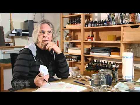 Zuhause bei Gerhard Haderer - Künstler über den Pinsel geschaut