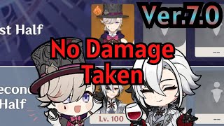 【原神】Ver.7.0 リネ＆召使の両単騎で螺旋12層 星9クリア/ Ver.7.0 Spiral Abyss Floor 12 Lyney ＆ arlecchino Solo ☆9 Stars