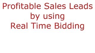 preview picture of video 'Increase Profits Using RTB | What is Real Time Bidding | 801-994-1820'