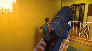 How to Move a Large Piece of Furniture on Stairs - Monster Movers
