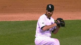 NYY@CWS: LaRoche retires the side in pitching debut