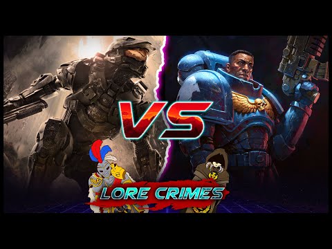 SPARTANS VS SPACE MARINES | Warhammer Versus Halo