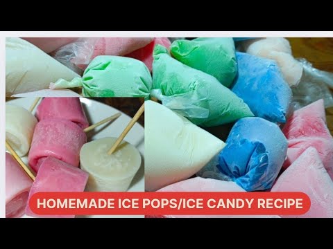 How To Make Ice Pops At Home | Milky Ice Candy aka Pepsi | Homemade Ice Blocks | Ice Recipe