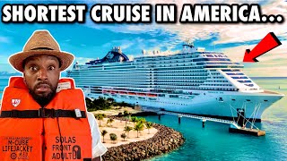 I took the SHORTEST cruise In the United States | HONEST REVIEW