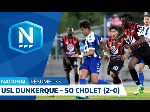 J33 : USL Dunkerque - SO Cholet (2-0), le résumé I National FFF 2018