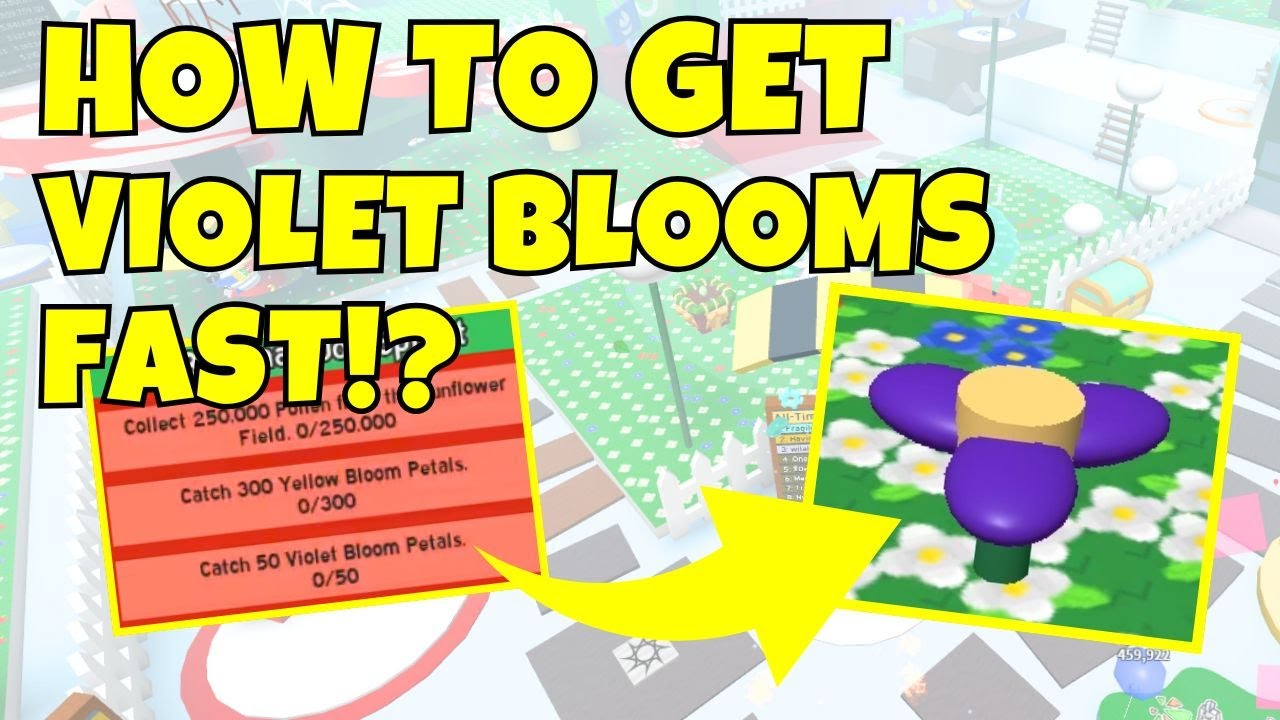 HOW TO GET *VIOLET BLOOM PETALS* FAST IN BEESMAS 2025-2026 | BEE SWARM SIMLATOR | ROBLOX