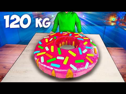 I Made A Giant 120 Kg Donut by VANZAI COOKING