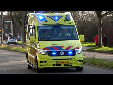 Ambulances & Orgaandonatie Witte Kruis met spoed in Leeuwarden