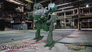 Unpainted/Unfinished MechWarrior Online Mad Cat Mk II (Timber Wolf) Toy